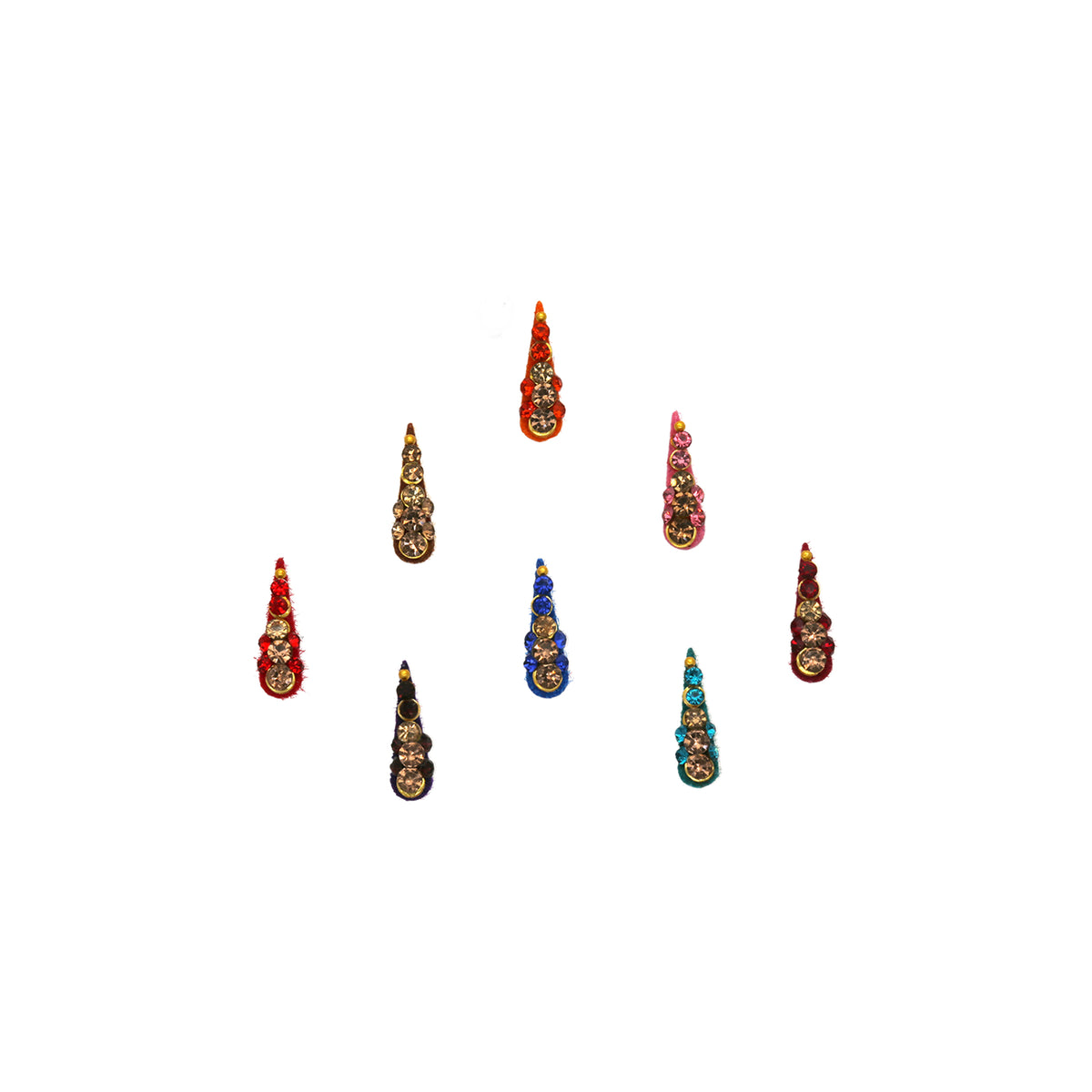 Small Tilak Shaped Bindi - ESKU302303135