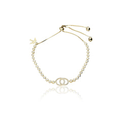 Cz Adjustable Bracelet - ESKU302303227