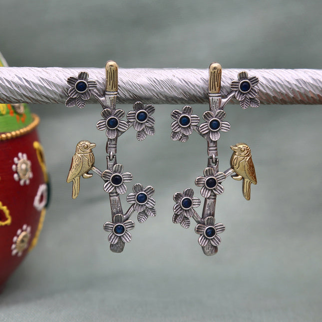 Oxidised Earrings - ESKU302303249