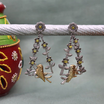 Oxidised Classic Earring - ESKU302303251