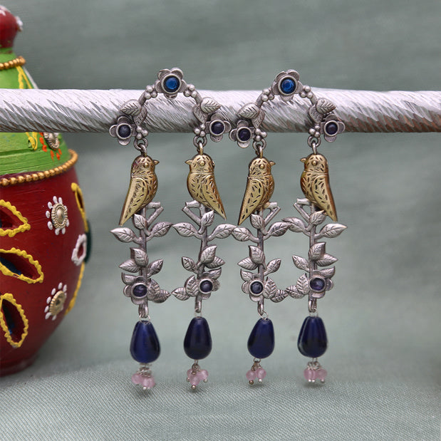 Oxidised Classic Earring - ESKU302303253