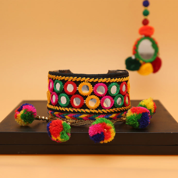 Handmade Oxidised Kada - ESKU302403259