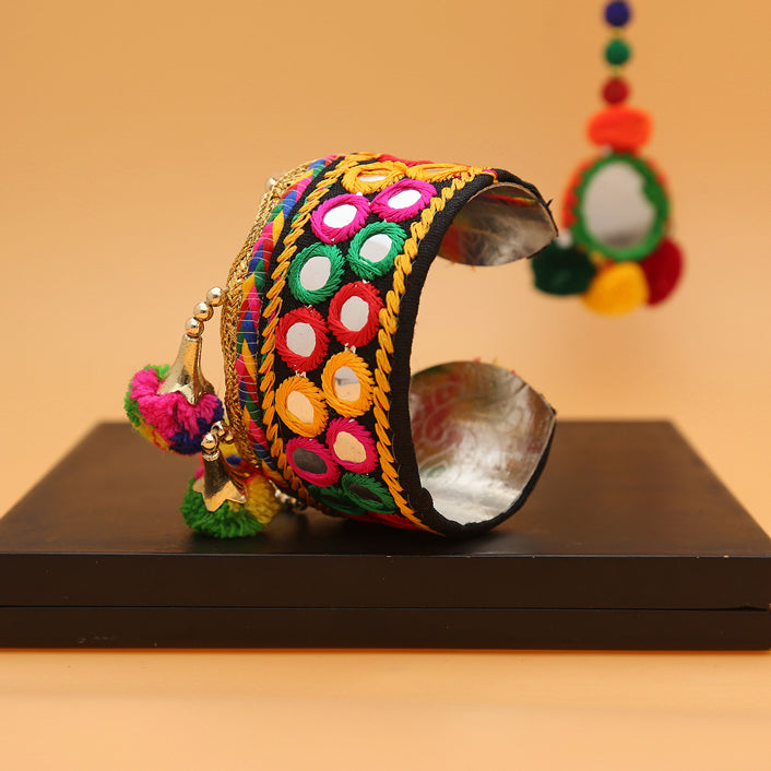 Handmade Oxidised Kada - ESKU302403259