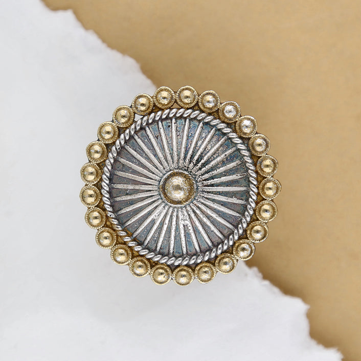 Round Adjustable Ring - ESKU302403279