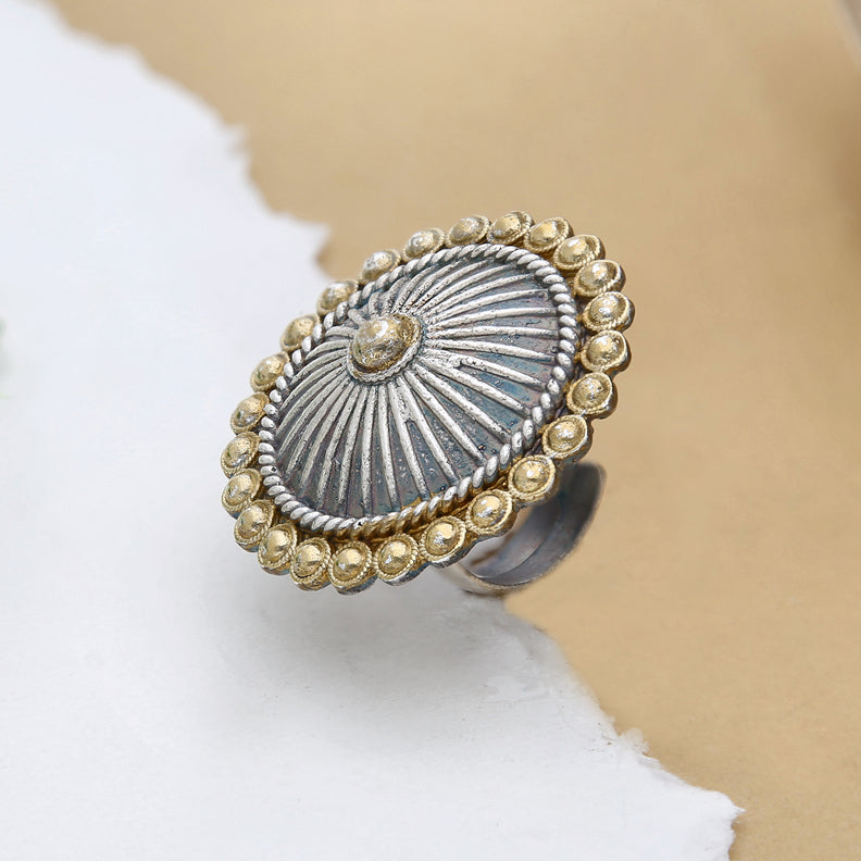 Round Adjustable Ring - ESKU302403279