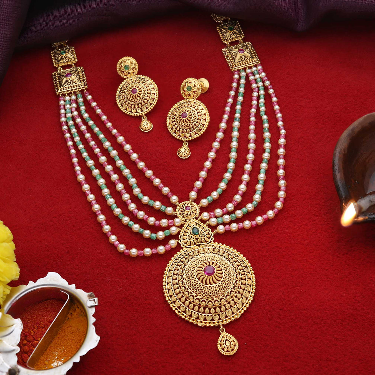 Layers Necklace set - ESKU302403304