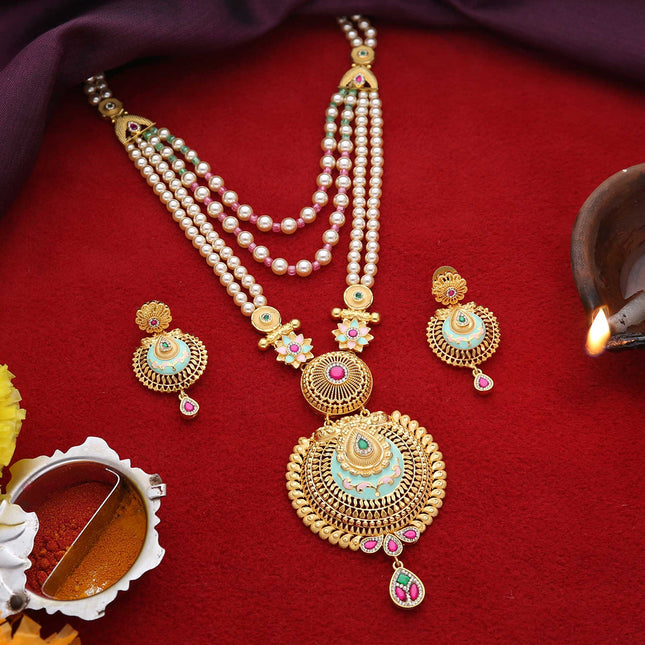 Multilayered Necklace set - ESKU302403310