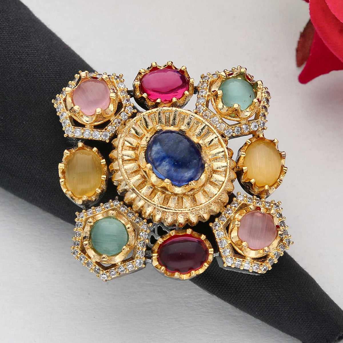 Party wear AD Ring - ESKU30240371