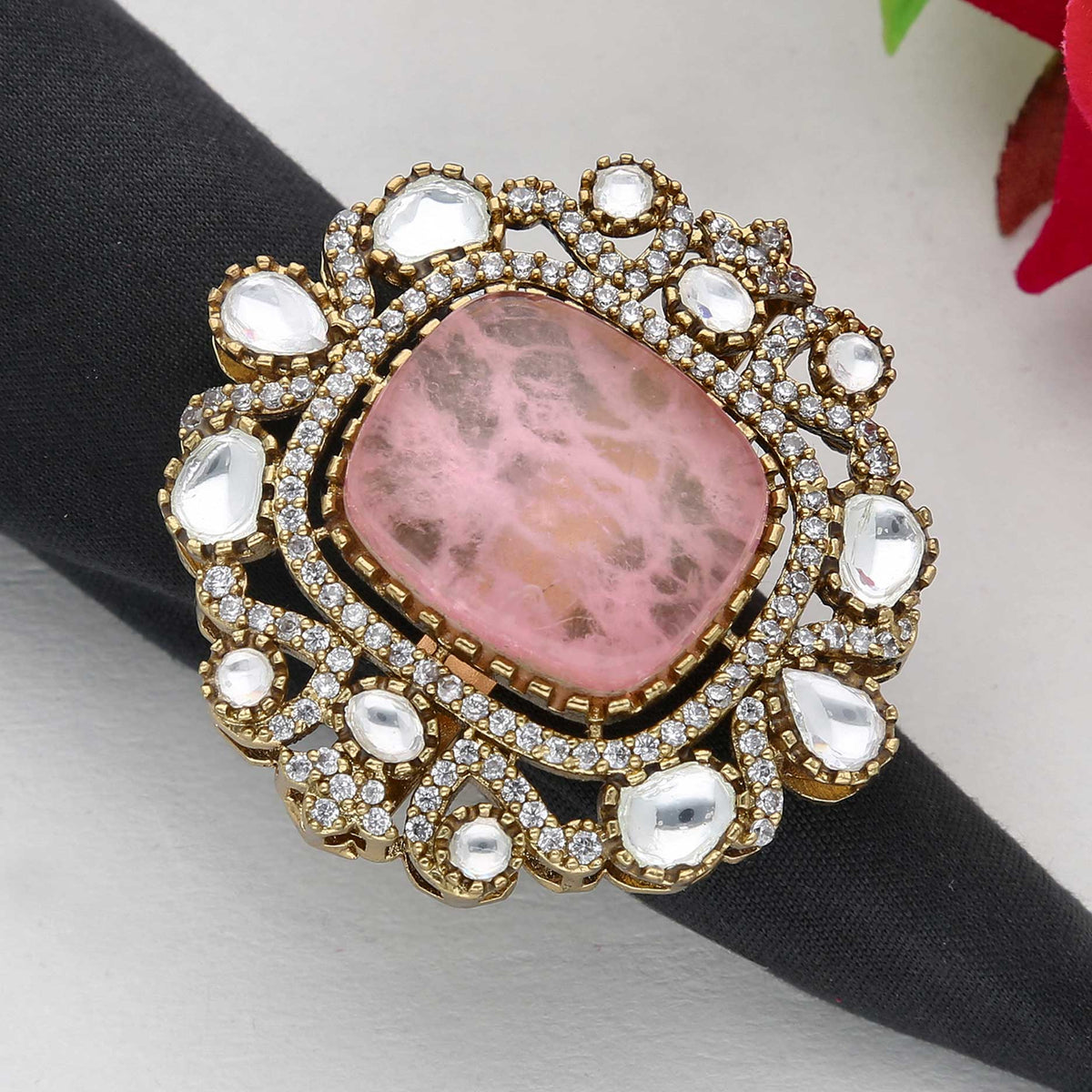 Kundan Finger Ring - ESKU30240391