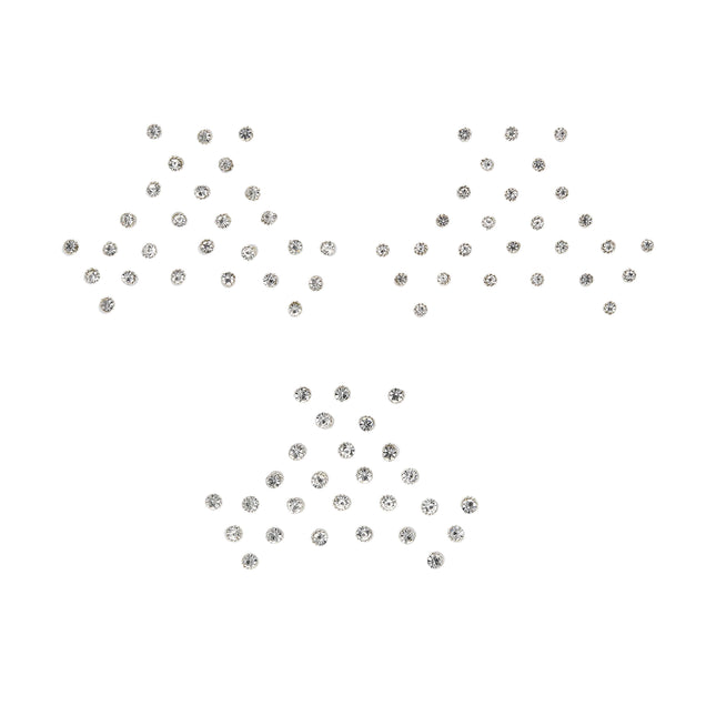 Silver Border Bindi - ESKU30250413