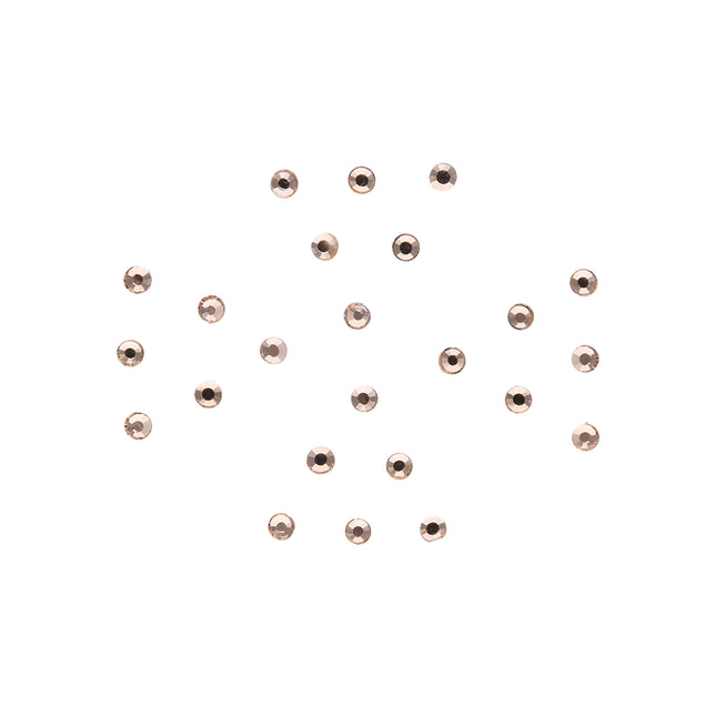 Rose Gold Flat Stone Bindi - ESKU30250437