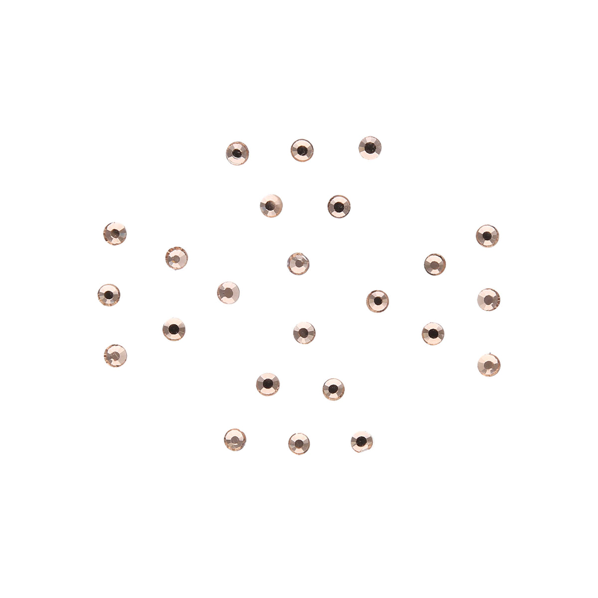 Rose Gold Flat Stone Bindi - ESKU30250437