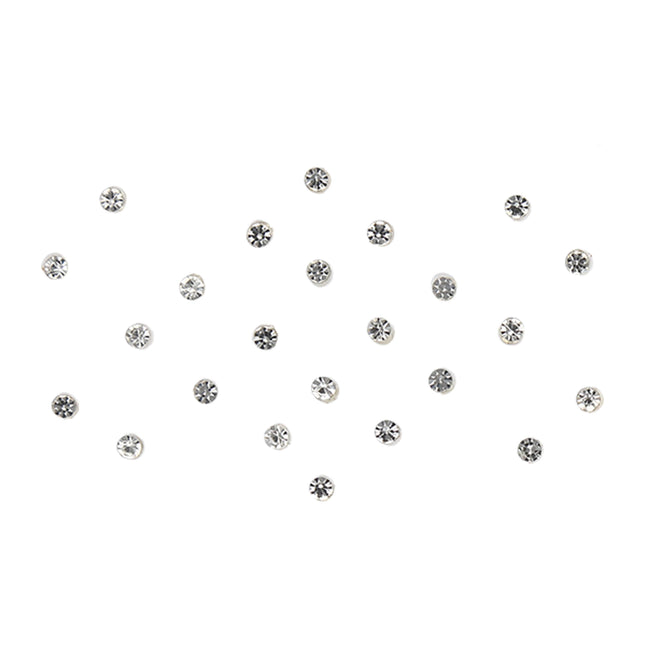 Silver Ring Border Bindi - ESKU30250473