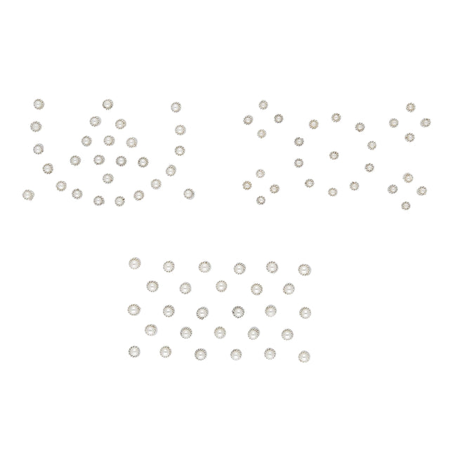 Silver Border Bindi - ESKU30250477