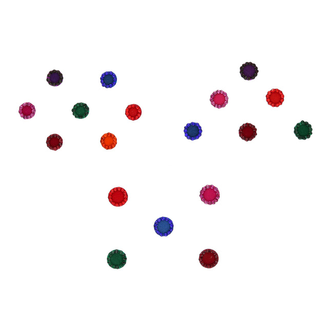 Multicolor Border Bindi - ESKU30250549