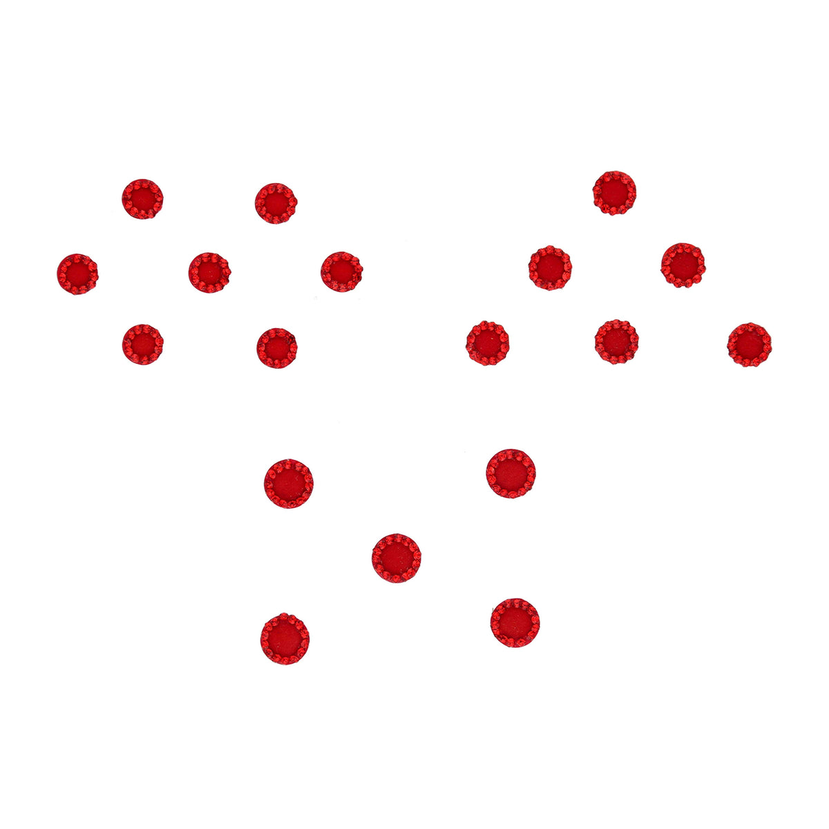 Red Border Bindi - ESKU30250553