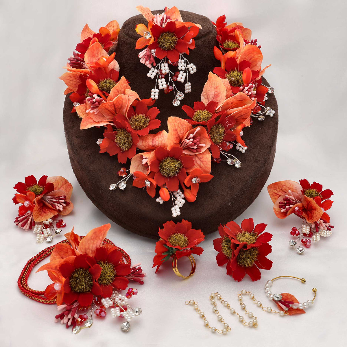 Floral Necklace Set - ESKU30250584