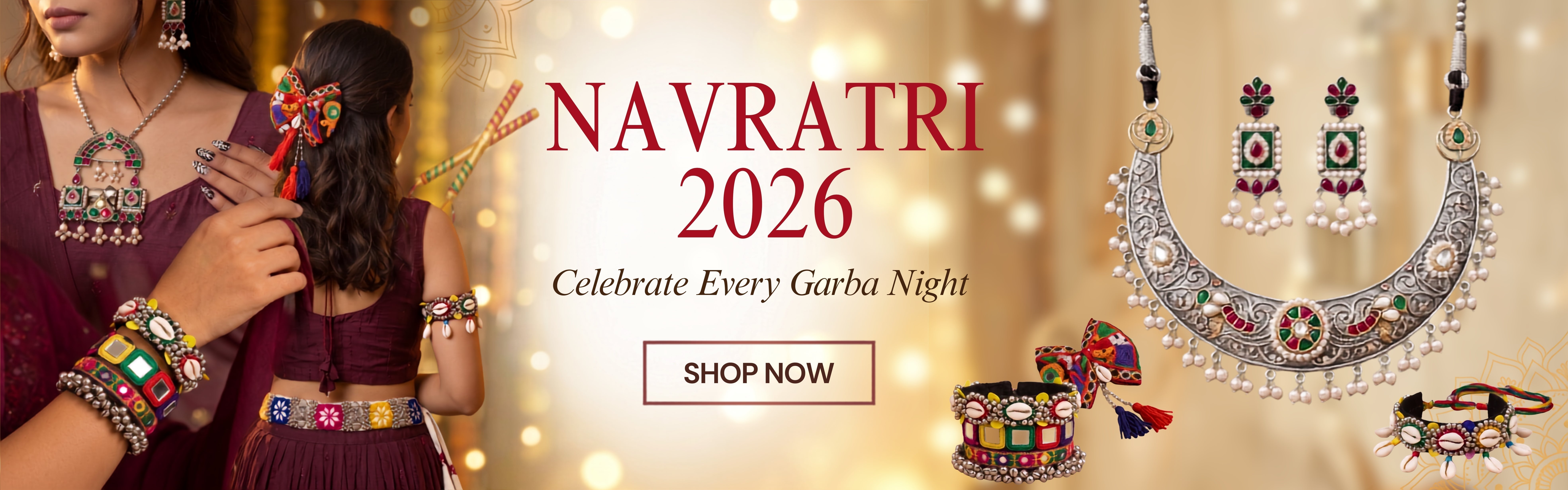 Looking for a Navratri Jewellery & Hair Accessories Wholesaler? Visit Tohfa Jewellery