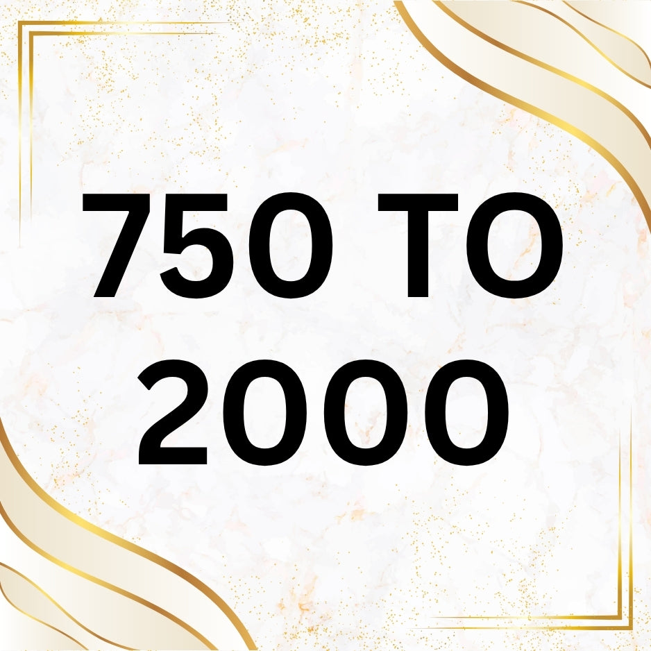 750 to 2000