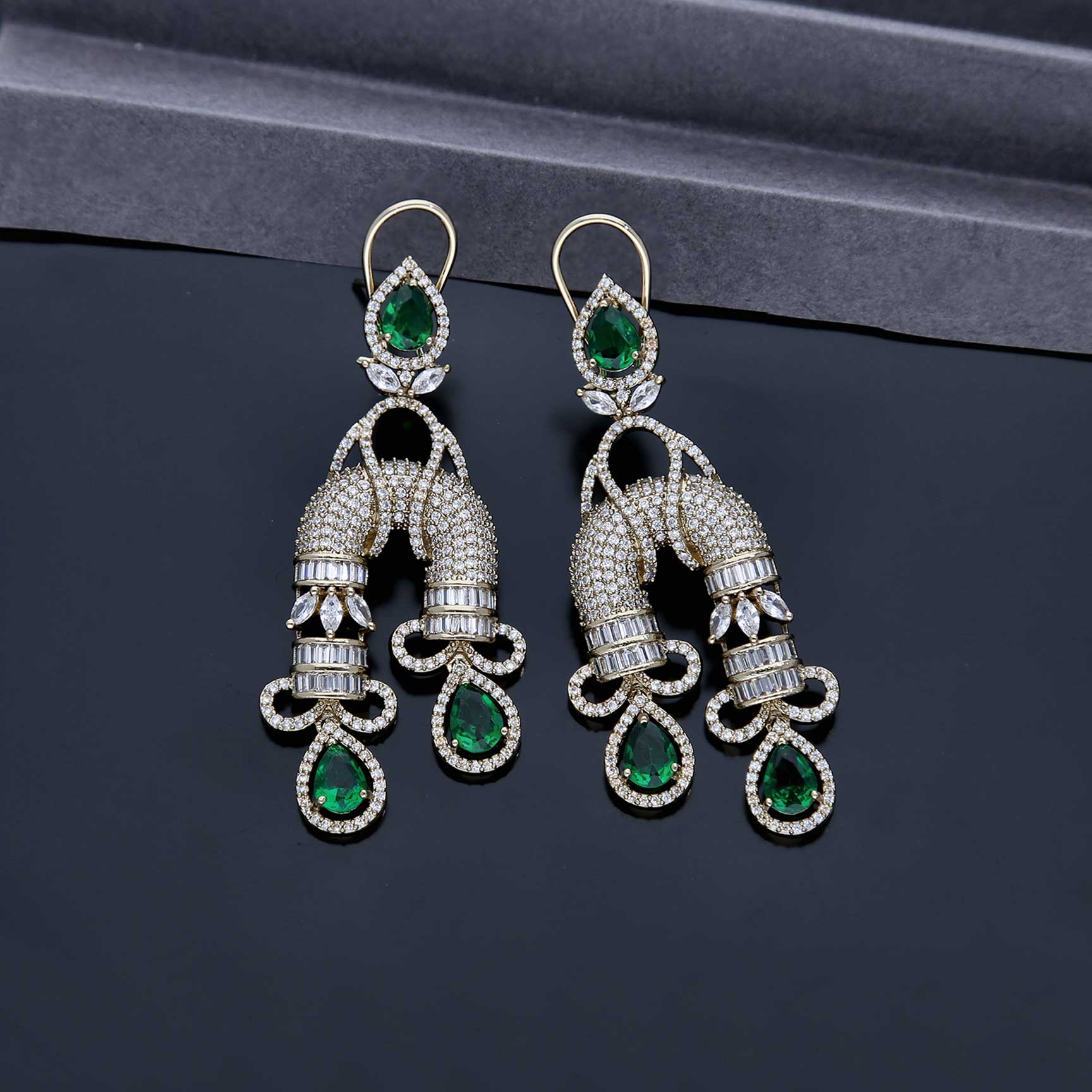 Statement Wedding Earrings - ESKU301800008