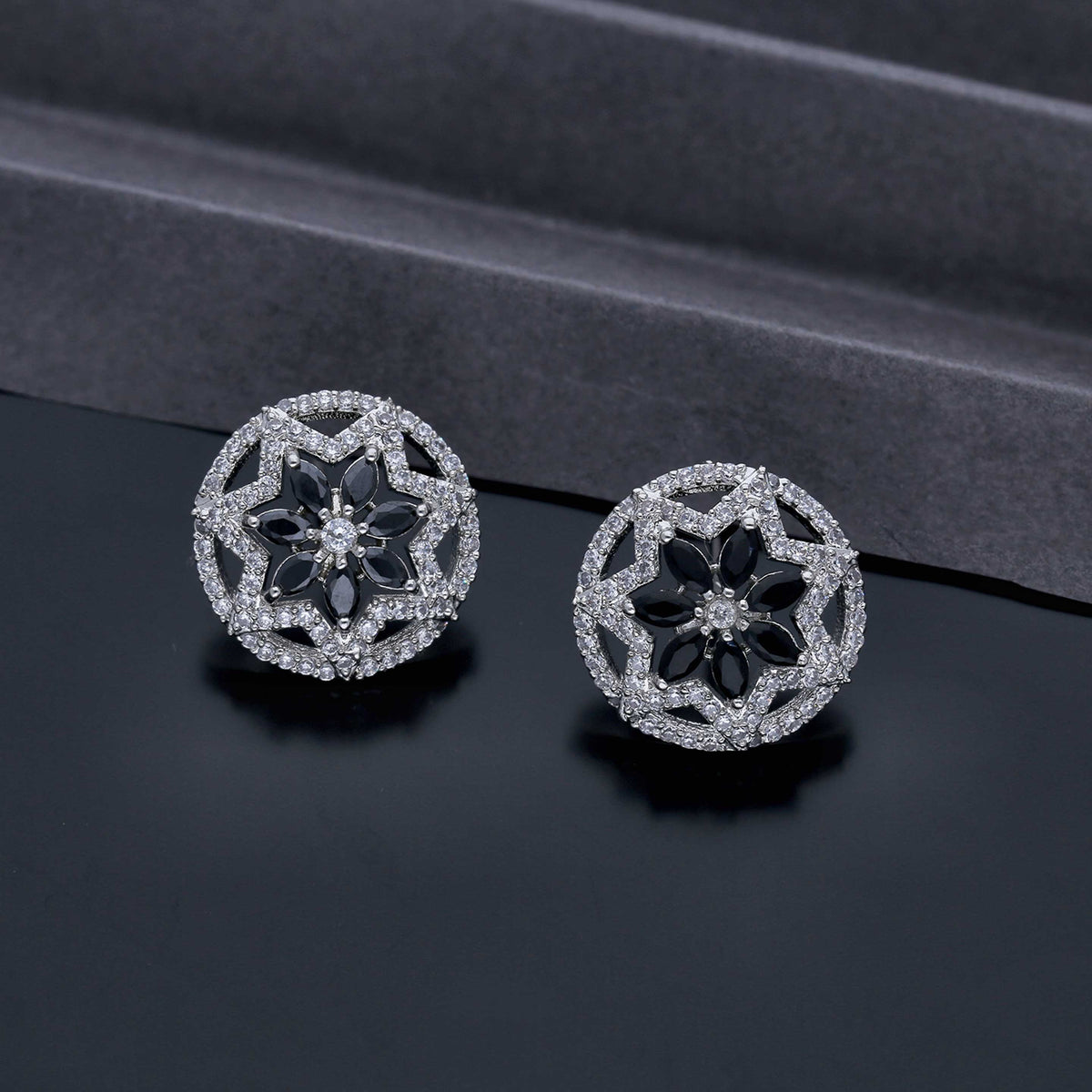 American Diamond Earring - ESKU301800030
