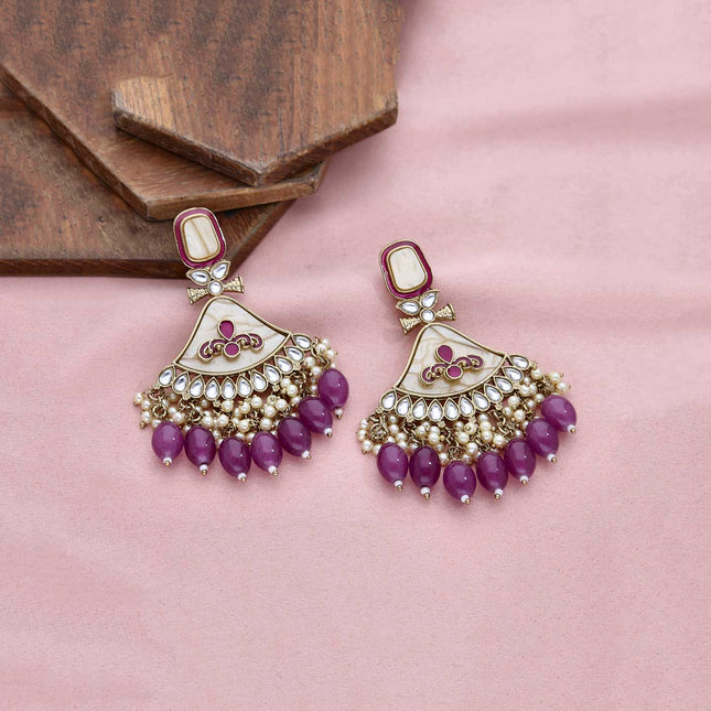 Studded Classic Drop Earring - ESKU301800061