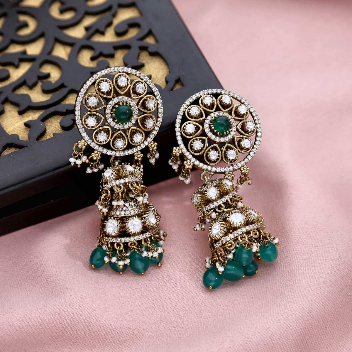 Delicate Jhumka For Girls - ESKU301800064