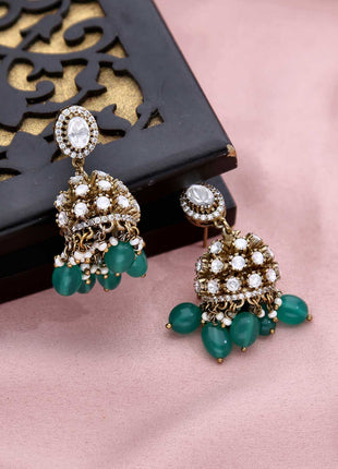 Studded Dome Shaped Jhumkas - ESKU301800066