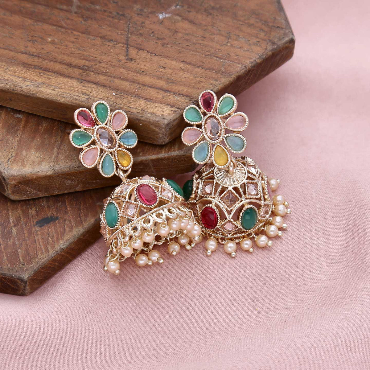 Colourful Jhumka For Girls & Women - ESKU301800075