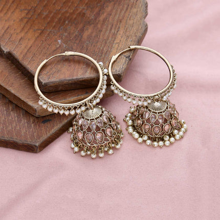 Traditional Heavy Jhumka Earring - ESKU301800078