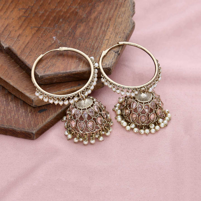 Traditional Heavy Jhumka Earring - ESKU301800078