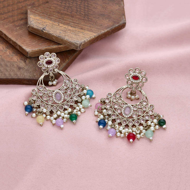 Antique Stone Earring - ESKU301800087