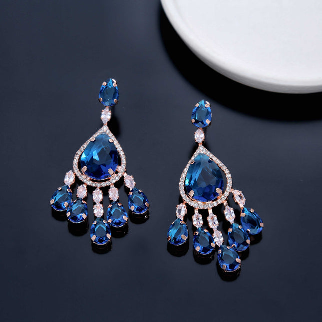 Studded Classic Drop Earrings - ESKU301800117