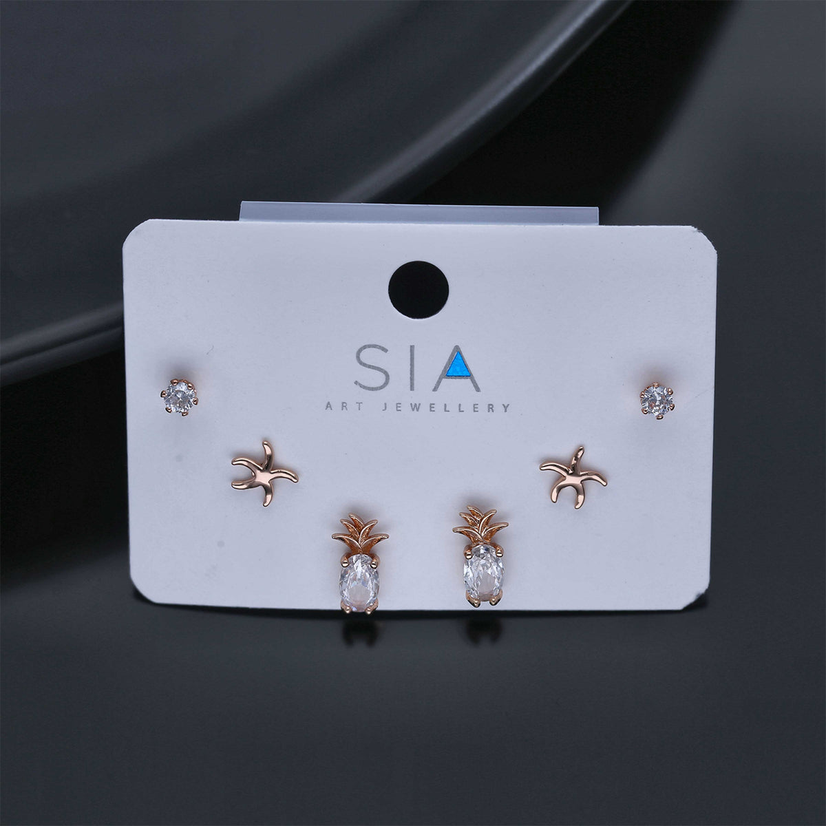 Combo-Earrings Set Of 3 - ESKU301800135