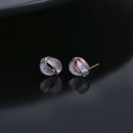 Colorful Leaf Stud Earring - ESKU301800139