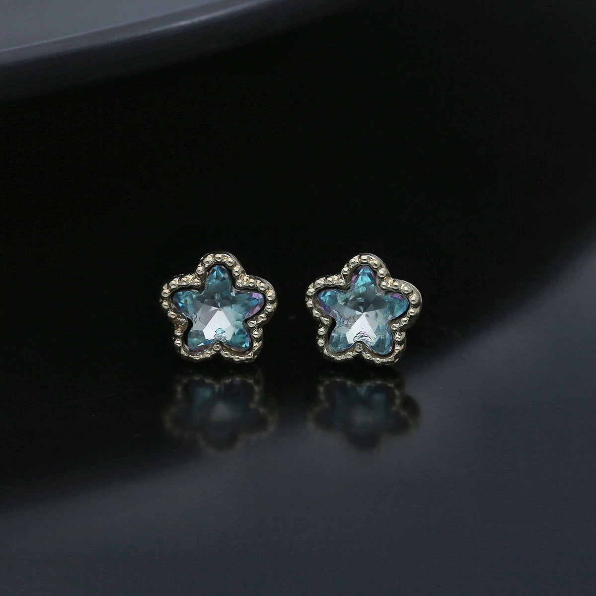 Flower Stud Earring - ESKU301800141