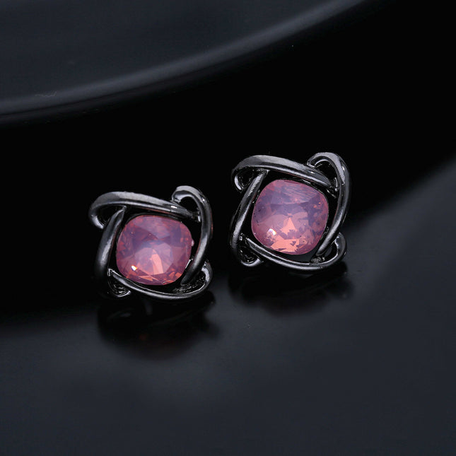Small Diamond Stud Earrings - ESKU301800146