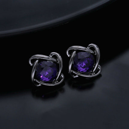Small Diamond Stud Earrings - ESKU301800146