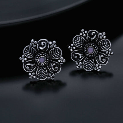 Oxidised Earrings Pack Of 6 Pair - ESKU301800150