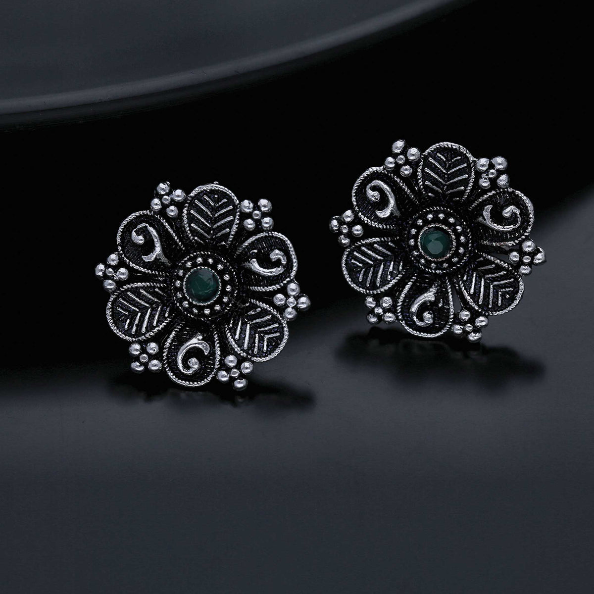 Oxidised Earrings Pack Of 6 Pair - ESKU301800150