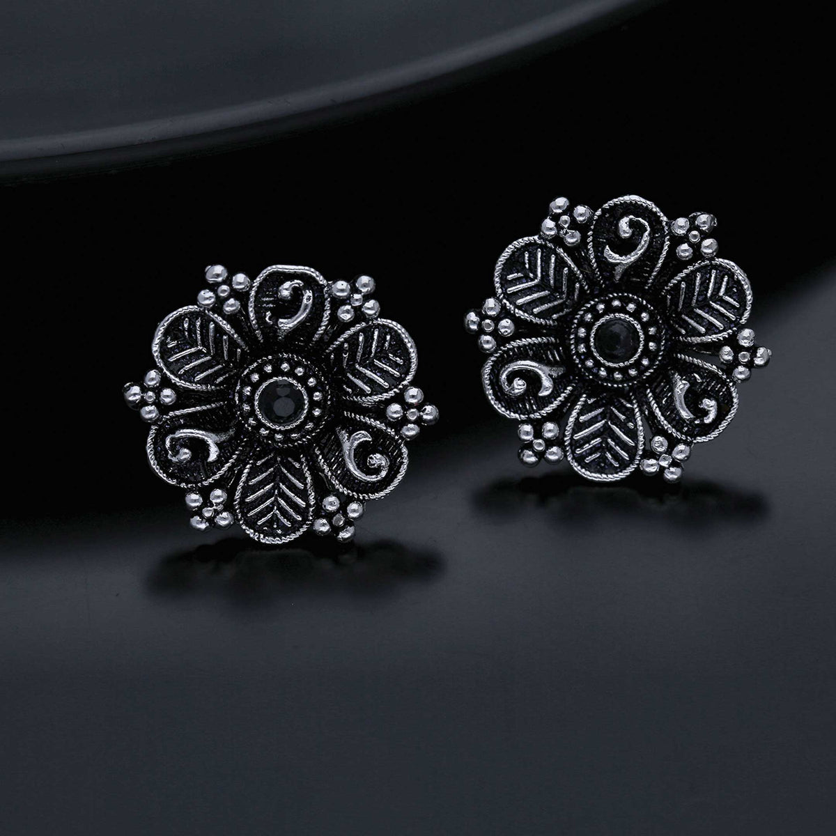 Oxidised Earrings Pack Of 6 Pair - ESKU301800150