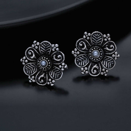 Oxidised Earrings Pack Of 6 Pair - ESKU301800150