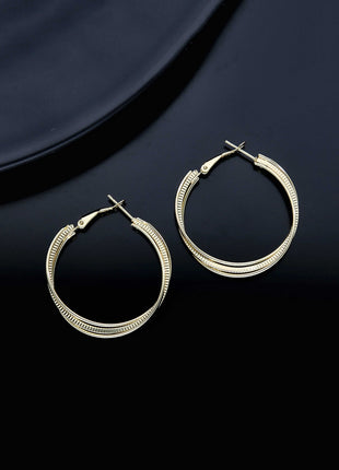 Stylish Hoop Earring - ESKU301800160