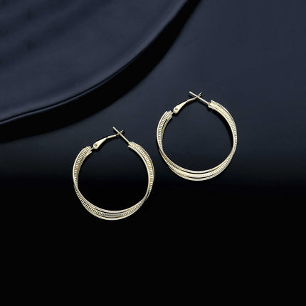 Stylish Hoop Earring - ESKU301800160