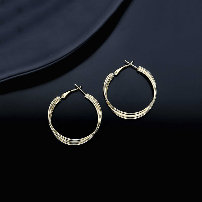 Stylish Hoop Earring - ESKU301800160