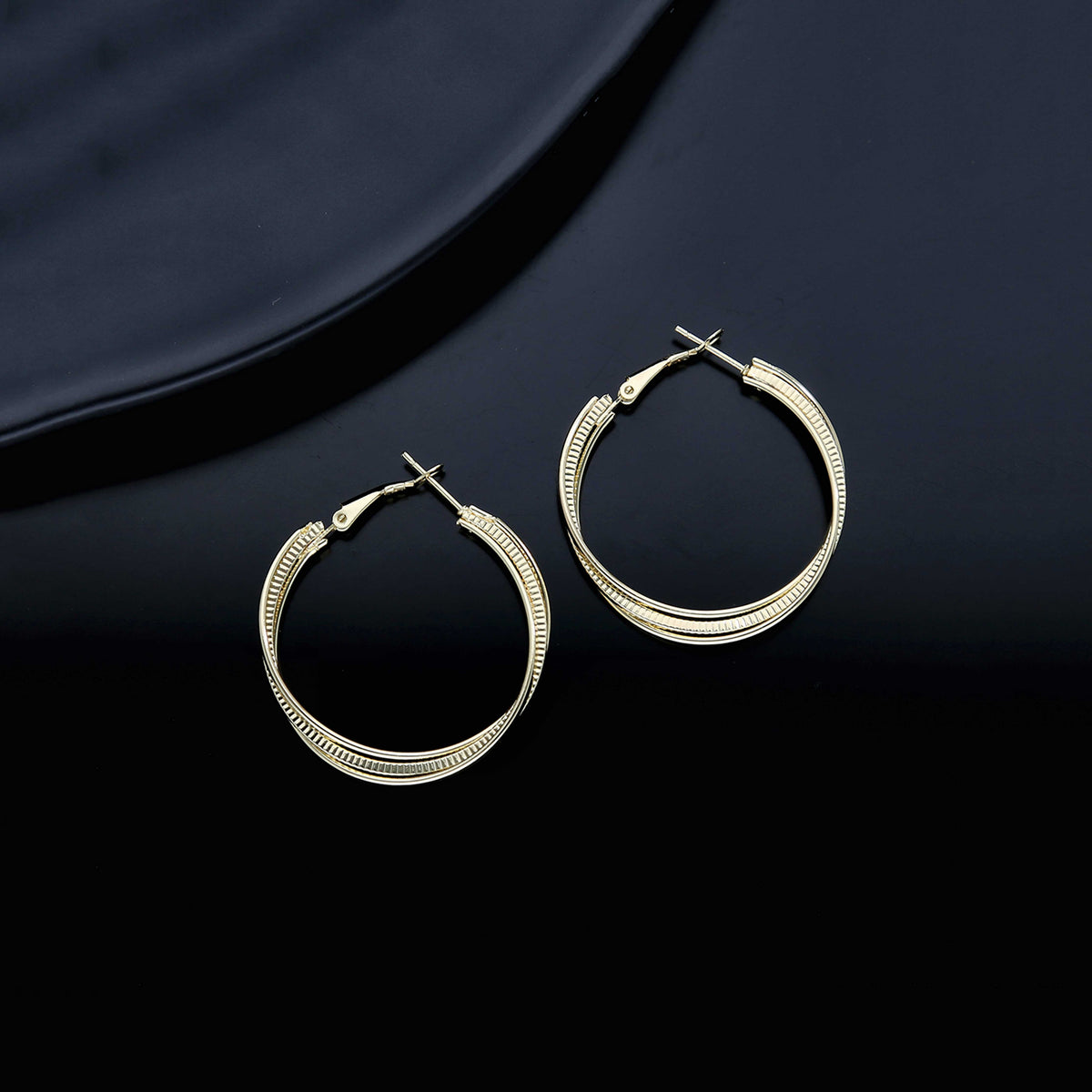 Stylish Hoop Earring - ESKU301800160