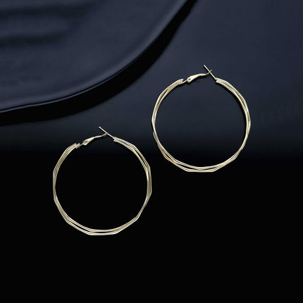 Classic Design Hoop Earring - ESKU301800162