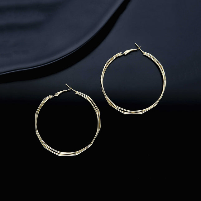 Classic Design Hoop Earring - ESKU301800162