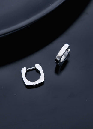 Classic Square Hoops Earring - ESKU301800171