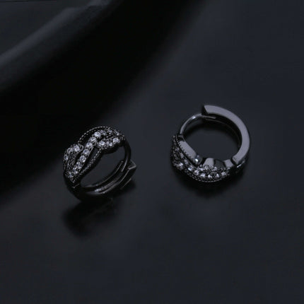 Cz Hoop Earring - ESKU301800174